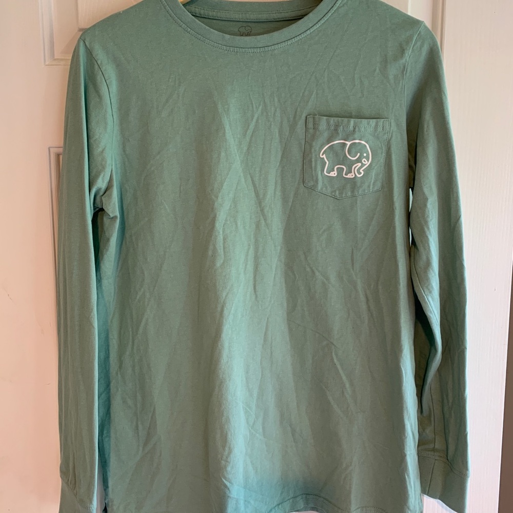 Ivory Ella Turquoise Long Sleeve Shirt